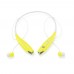 Wireless Bluetooth 4.0 Sport Headphones Earphone Round-The-Neck for Smarthphone and Tablet - Yellow